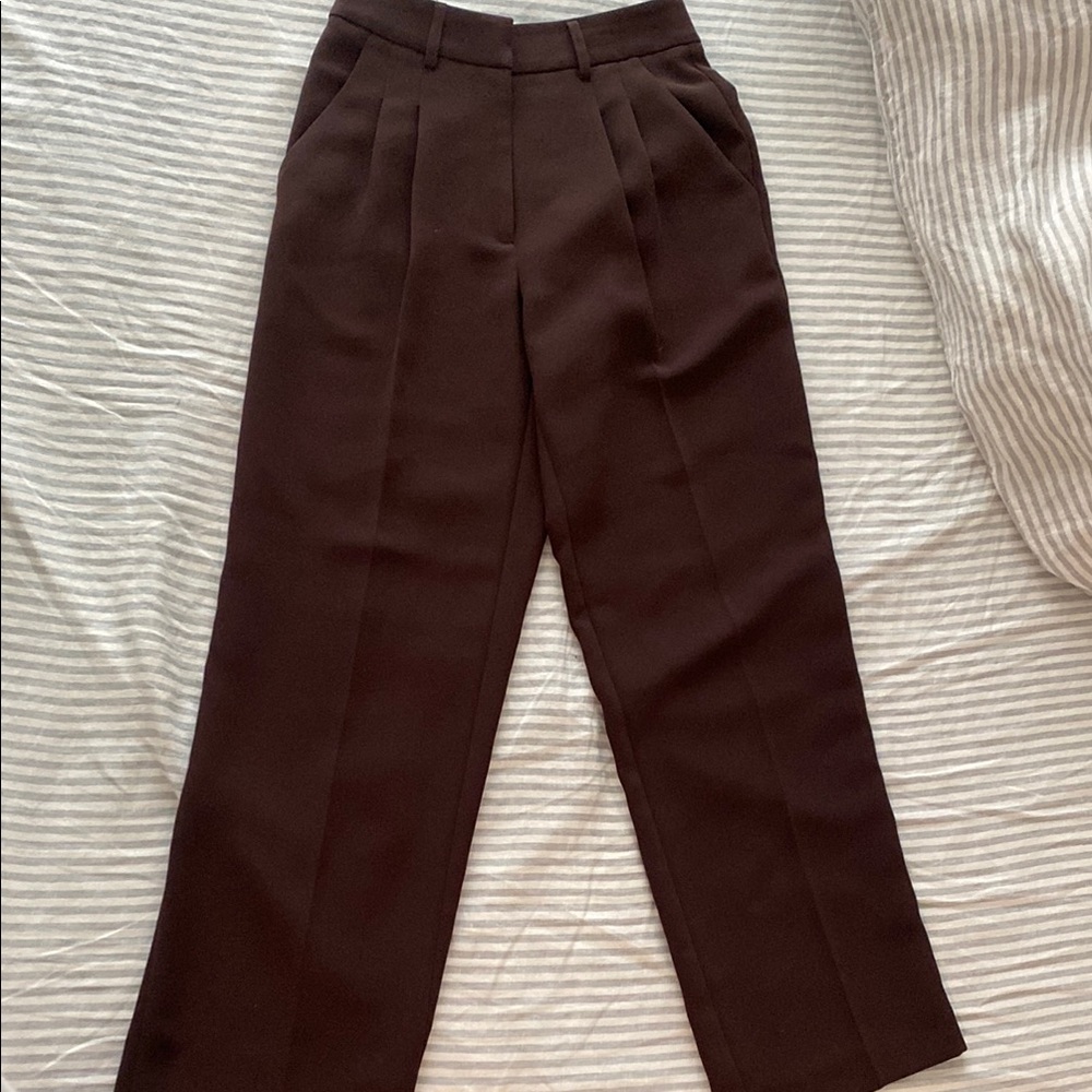 Gianni Bini Dark Brown Trousers